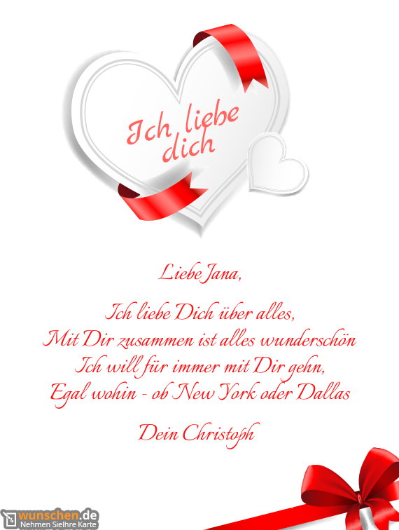 Ich Liebe Dich Uber Alles Fertig Liebeskarte