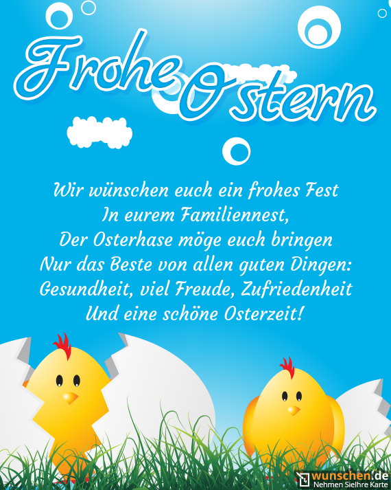 Und Eine Sch Ne Osterzeit Fertig Osterkarte